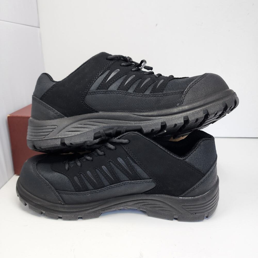 Avenger 10.5 Black Slip Resistant Safety Work Shoes Shoes